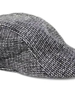 JD Party Accessoriesc Mens Vintage Flat Cap - Light Grey