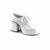 White Disco Platform Shoes -Hire Accessoriesc
