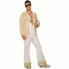 Forum Novelties Mens Disco White Pants