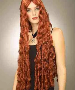 Forum Novelties Mesmerelda Long Wavy Ladies Wig-Blonde, Black & Auburn Wigsc