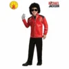 Rubie's Deerfield Michael Jackson Deluxe Beat It Red Jacket - Child Boys Costumes