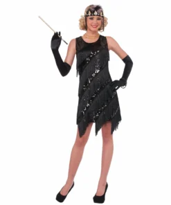 Forum Novelties Midnight Dazzle Flapper Costume