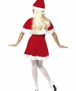 Smiffys Ladiesc Miss Santa Costume With Cape 7 Smiffys Ladiesc Miss Santa Costume With Cape