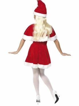 Smiffys Ladiesc Miss Santa Costume With Cape 5 Smiffys Ladiesc Miss Santa Costume With Cape