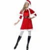 Miss Santa Dress Costume With Cape-Smiffys