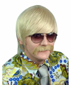 Carnival Products Wig-70s Blonde Mod Guy 1970's