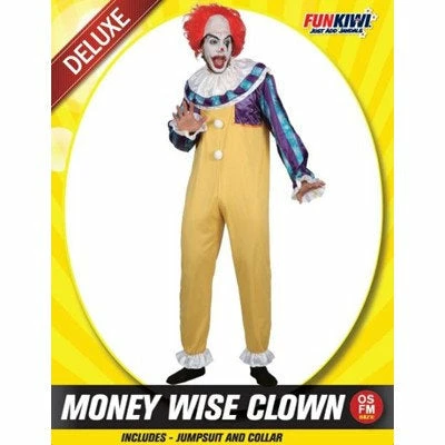Allen Trading Money Wise Clown Costume 3 Allen Trading Money Wise Clown Costume