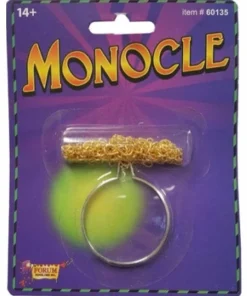 Tomfoolery Accessoriesc Monocle With Gold Chain