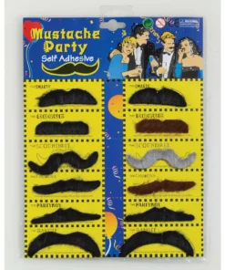 Forum Novelties Moustache Card - Pack Of 12 Accessoriesc