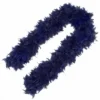Swedia's 1920's Plush Feather Boa - Navy Blue