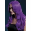 Smiffys Wigsc Neon Purple Fever Khloe Wig