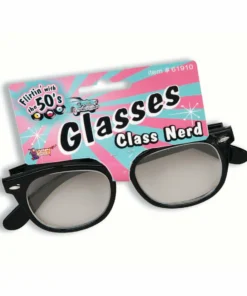 Forum Novelties Nerd Glasses With Lenses Accessoriesc