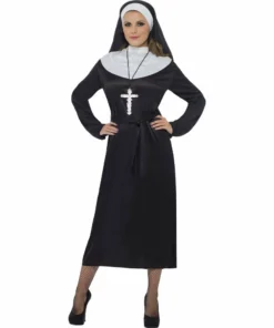 Smiffys Nun Costume Ladiesc