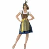 Smiffys Ladiesc Traditional Deluxe Heidi Bavarian Costume