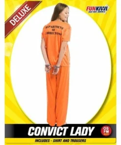 Allen Trading Occupations & Uniforms Convict Lady Costume