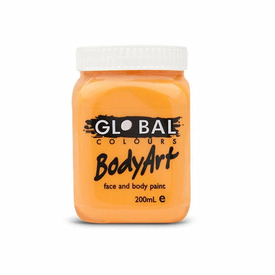 Interalia Group Makeup Orange Face And Body Paint 3 Interalia Group Makeup Orange Face And Body Paint