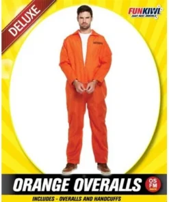 Allen Trading Convict - Orange Overalls Mensc