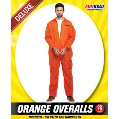 Allen Trading Convict - Orange Overalls Mensc 3 Allen Trading Convict - Orange Overalls Mensc