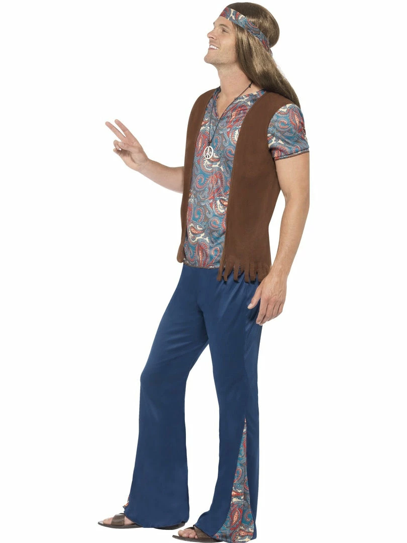 Smiffys Mensc Orion The Hippie Mens Costume 4 Smiffys Mensc Orion The Hippie Mens Costume