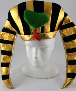 Trademart Egyptian Pharaoh Hat With Snake Hats & Headwear
