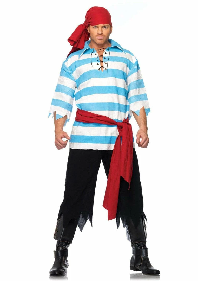 Tomfoolery Mensc Pillaging Pirate Mens Costume - Leg Avenue 4 Tomfoolery Mensc Pillaging Pirate Mens Costume - Leg Avenue