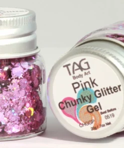 Makeup Tag Chunky Glitter Gel - Assorted Colours