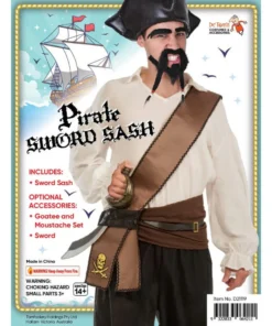 Tomfoolery Pirate Sword Sash