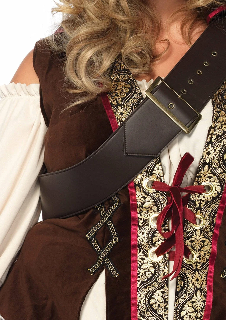 Tomfoolery Pirate Captain Blackheart Ladies Plus Costume - Leg Avenue Ladiesc 6 Tomfoolery Pirate Captain Blackheart Ladies Plus Costume - Leg Avenue Ladiesc