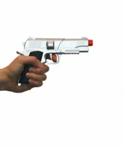Swedia's Automatic Pistol In Silver - Diecast
