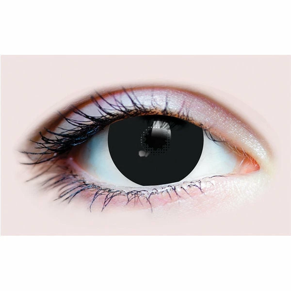 Tomfoolery Accessoriesc Black Costume Primal Contact Lenses 15.2 Mm Mini Scleral 3 Tomfoolery Accessoriesc Black Costume Primal Contact Lenses 15.2 Mm Mini Scleral