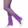 Smiffys Purple Legwarmers 1 Smiffys Purple Legwarmers