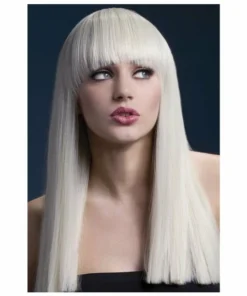 Smiffys Long Straight Blonde Wig - Alexia Wigsc