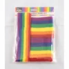 Trademart Accessoriesc Rainbow Sweat Band Set