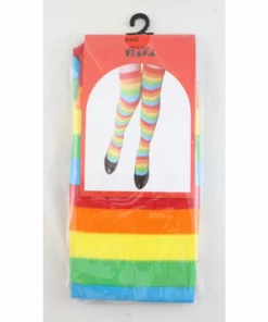 Trademart Rainbow Thigh High Stockings Accessoriesc