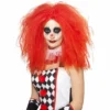 Smiffys Red Crimped Clown Wig