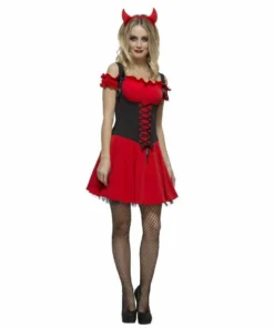Smiffys Red Fever Wicked Devil Costume