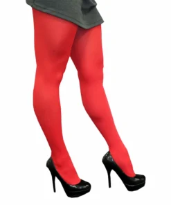 Swedia's Opaque Pantyhose By Rebel Legs - White, Red Or Green