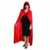 Tomfoolery Accessoriesc Cape Red Velvet With Hood