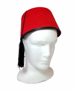 Trademart Accessoriesc Red Fez Hat
