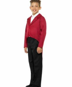 Smiffys Red Tailcoat-Child