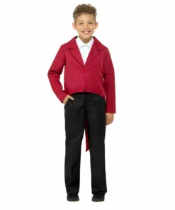 Smiffys Red Tailcoat-Child