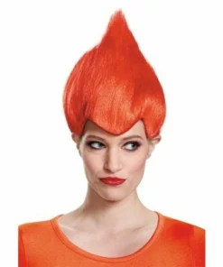 Disguise Costumes Book Week Red Wacky Adult Wig