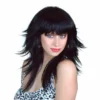 Carnival Products Wig- Black Layered 80s