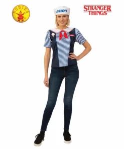 Rubie's Deerfield Robin Stranger Things Scoops Ahoy Costume-Adult Ladiesc