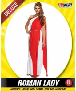 Allen Trading Roman Lady Toga Costume