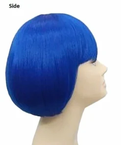 Carnival Products Wig-Blue Short Bob Wig