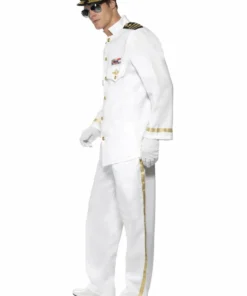 Smiffys Sailor Captain Deluxe Costume 1980's