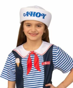 Rubie's Deerfield Scoops Ahoy Stranger Things Uniform-Child Girls Costumes