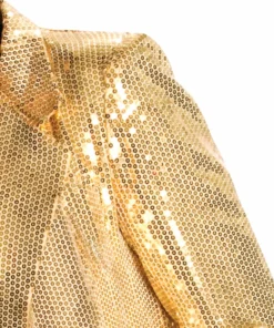 Rubie's Deerfield Gold Sequin Jacket-Mens Mensc