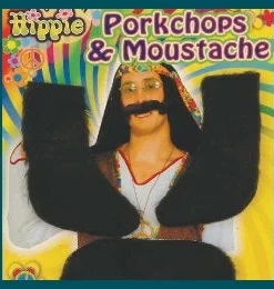 Forum Novelties Hippie Porkchops & Moustache Accessoriesc
